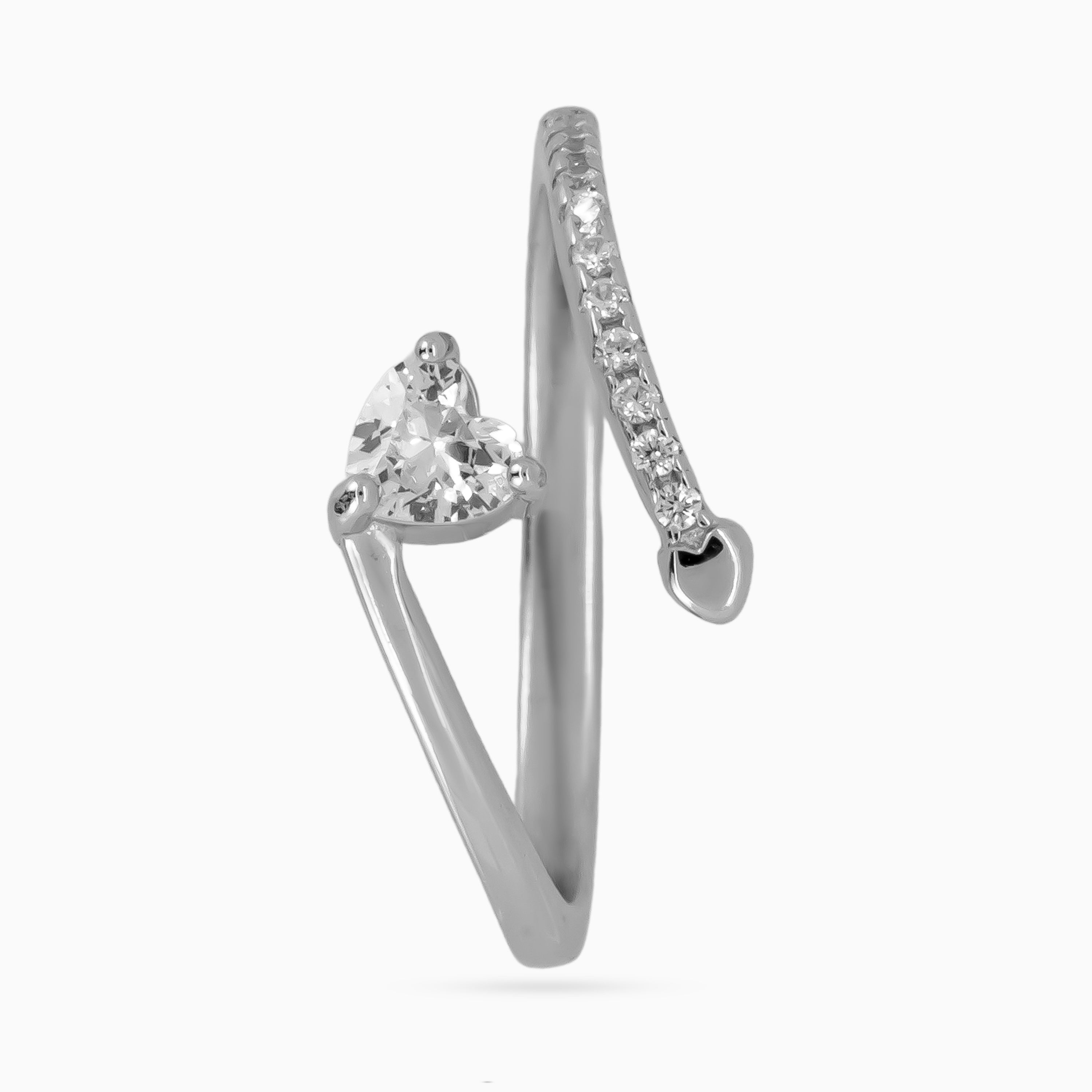 Heart Spark Wrap Ring