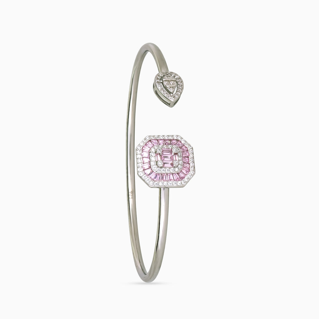 Blush Papillon Dewdrop Bangle