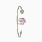 Blush Papillon Dewdrop Bangle