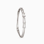 Linear Pavé ID Bangle