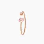 Octagon & Pear Halo Bangle