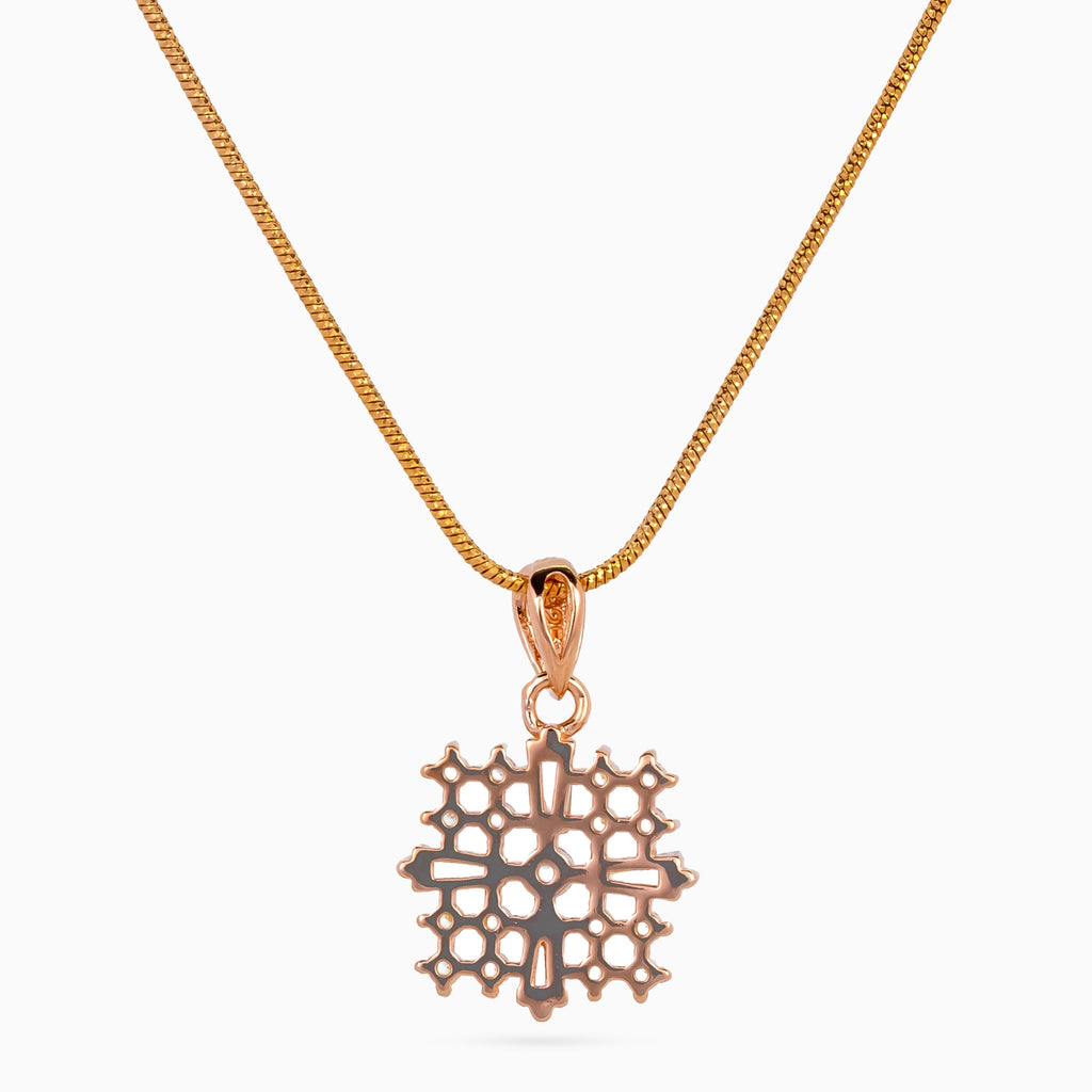 Radiant Lattice Necklace