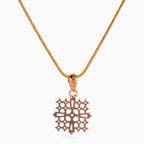 Radiant Lattice Necklace