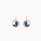 Blue Arc Papillon Pendant Set