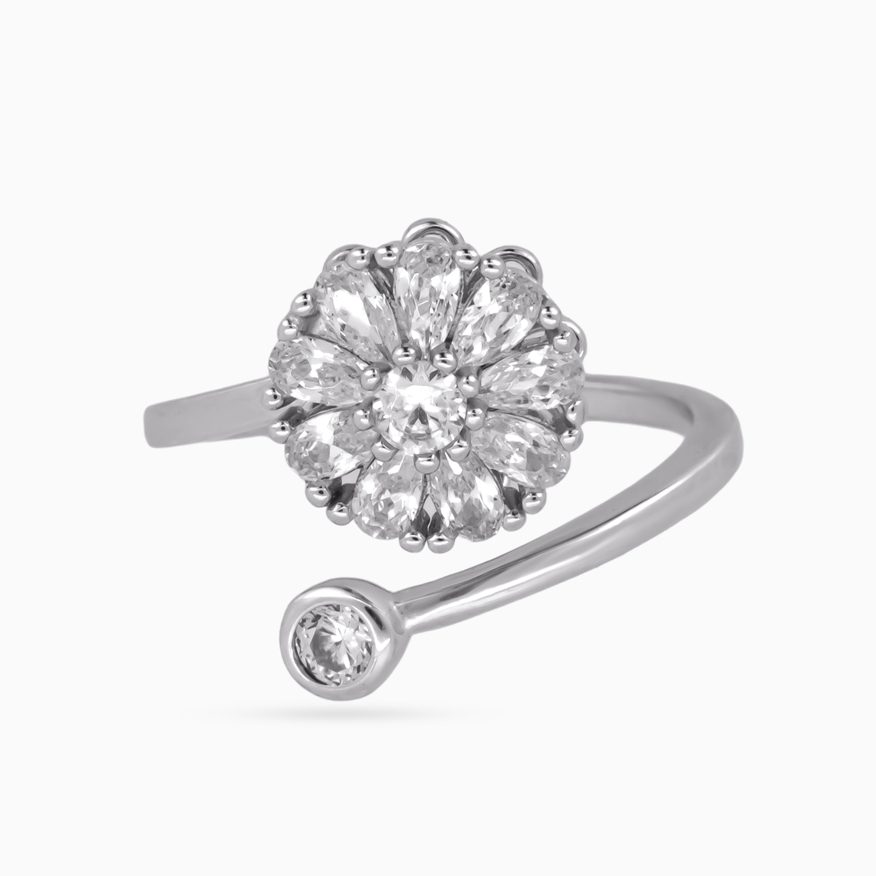 Petite Papillon Pavé Ring