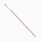 Pavé Oval Link Bracelet