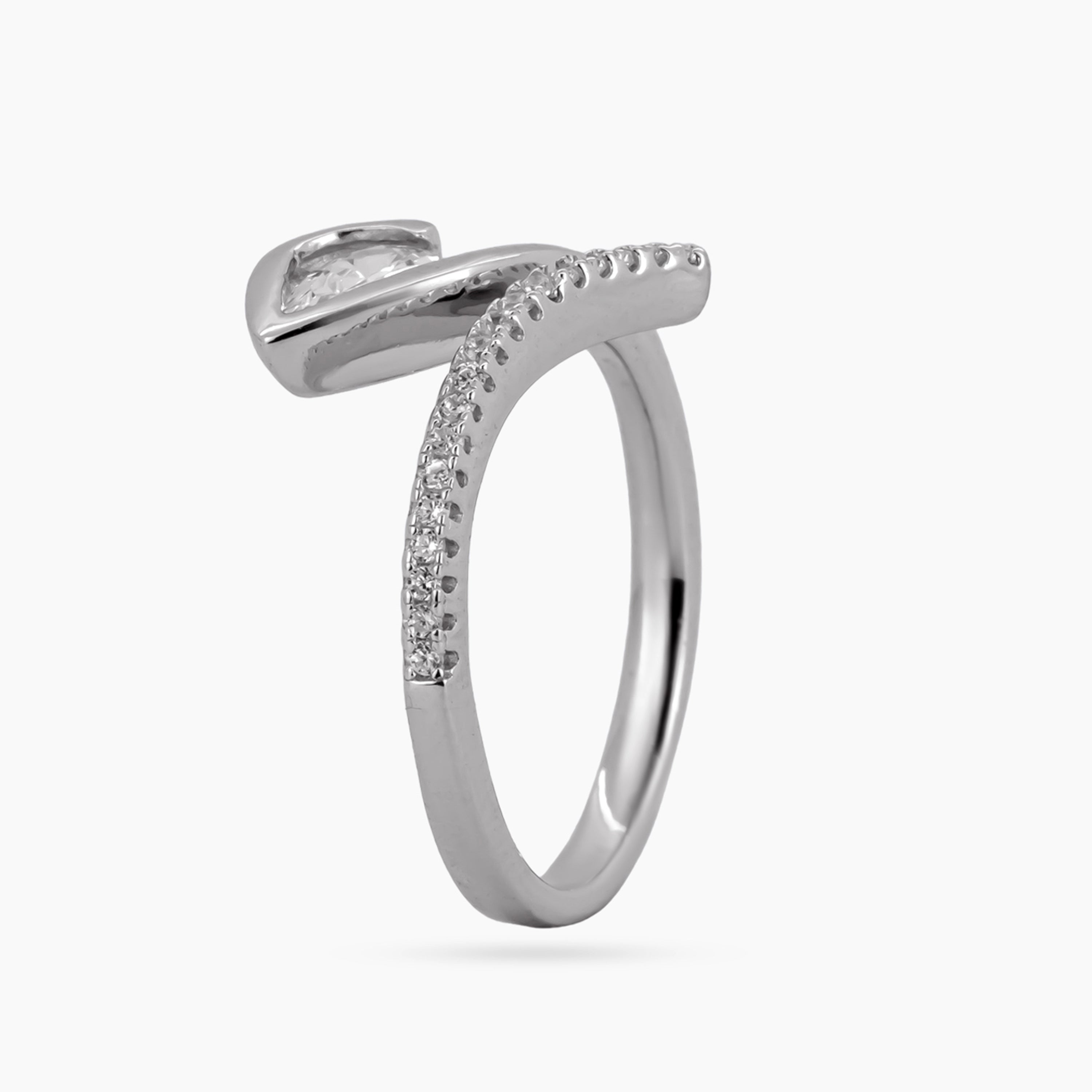 Dewdrop Sweep Bypass Ring