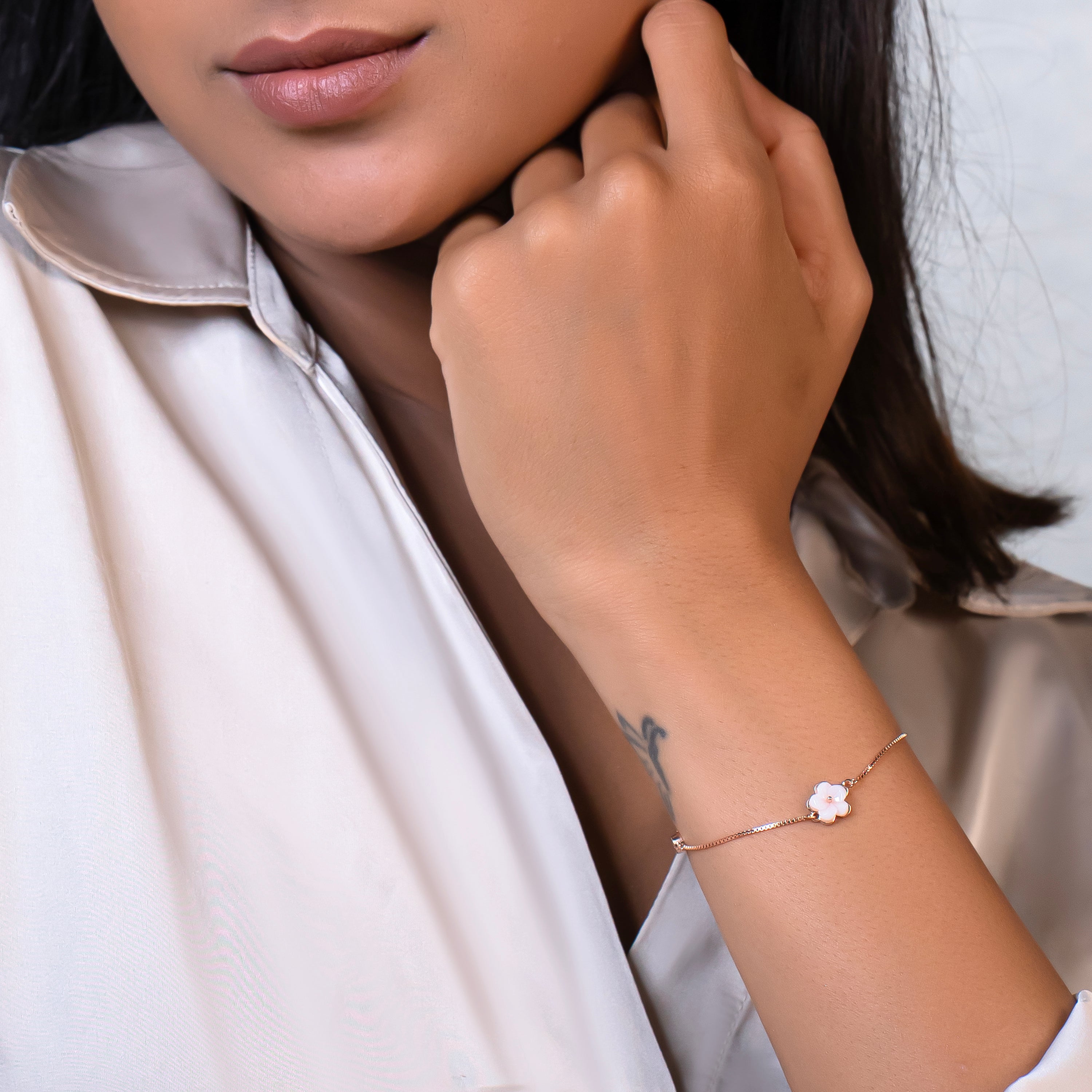 Mixed-Link Modern Bracelet