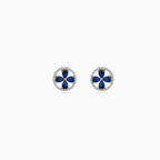 Midnight Petal Medallion Pendant Set