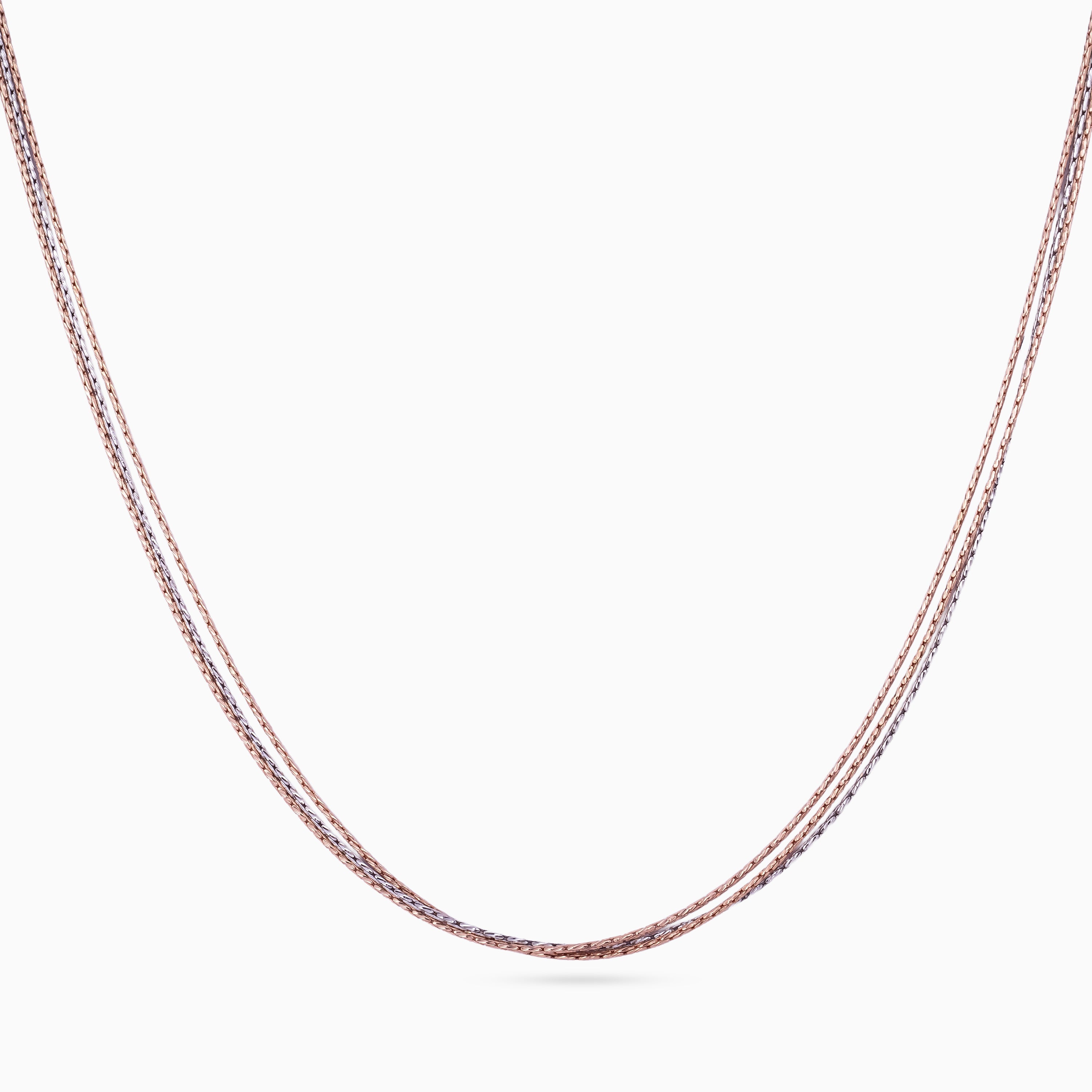 Duo-Strand Two-Tone Chain