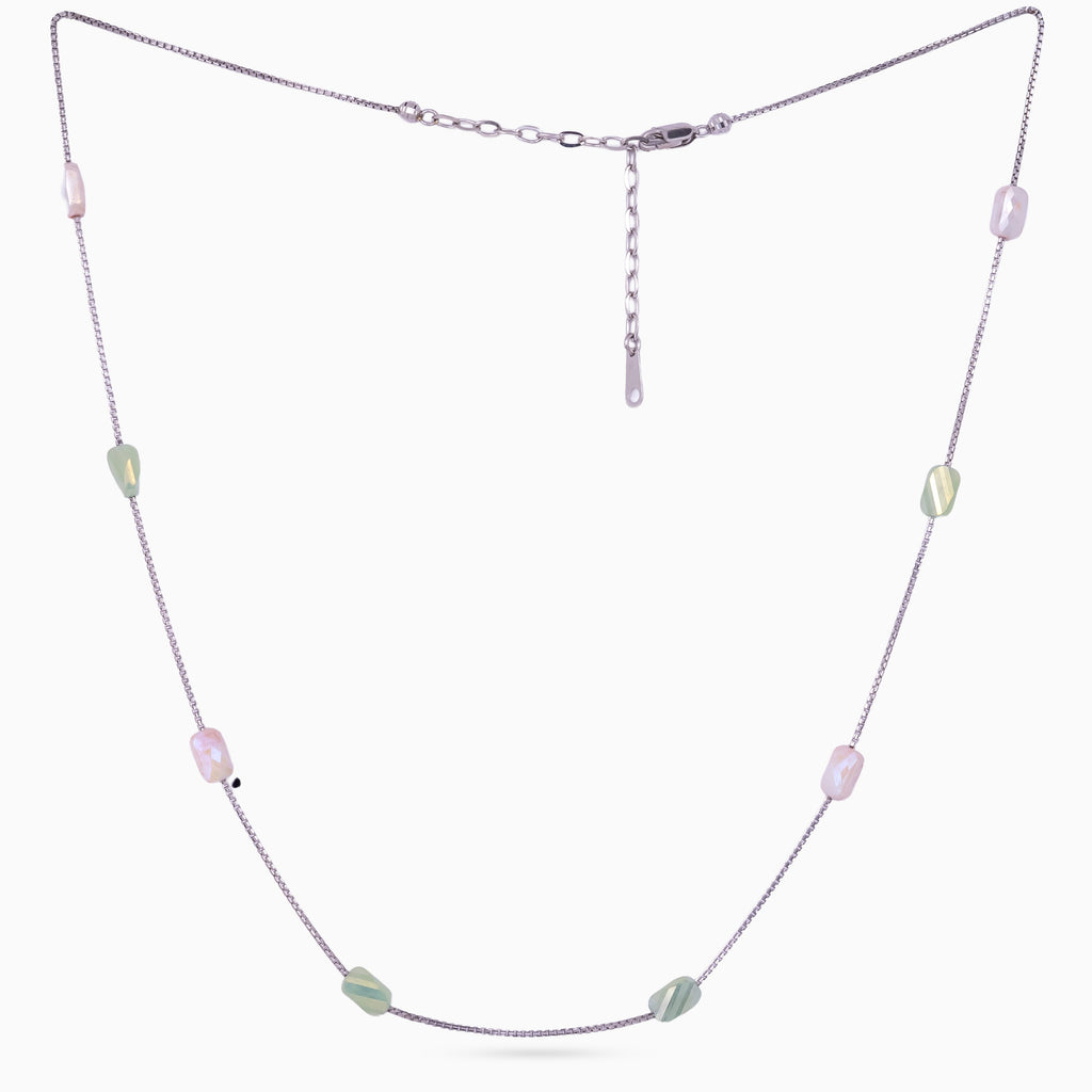 Meadow Bead Station Necklace