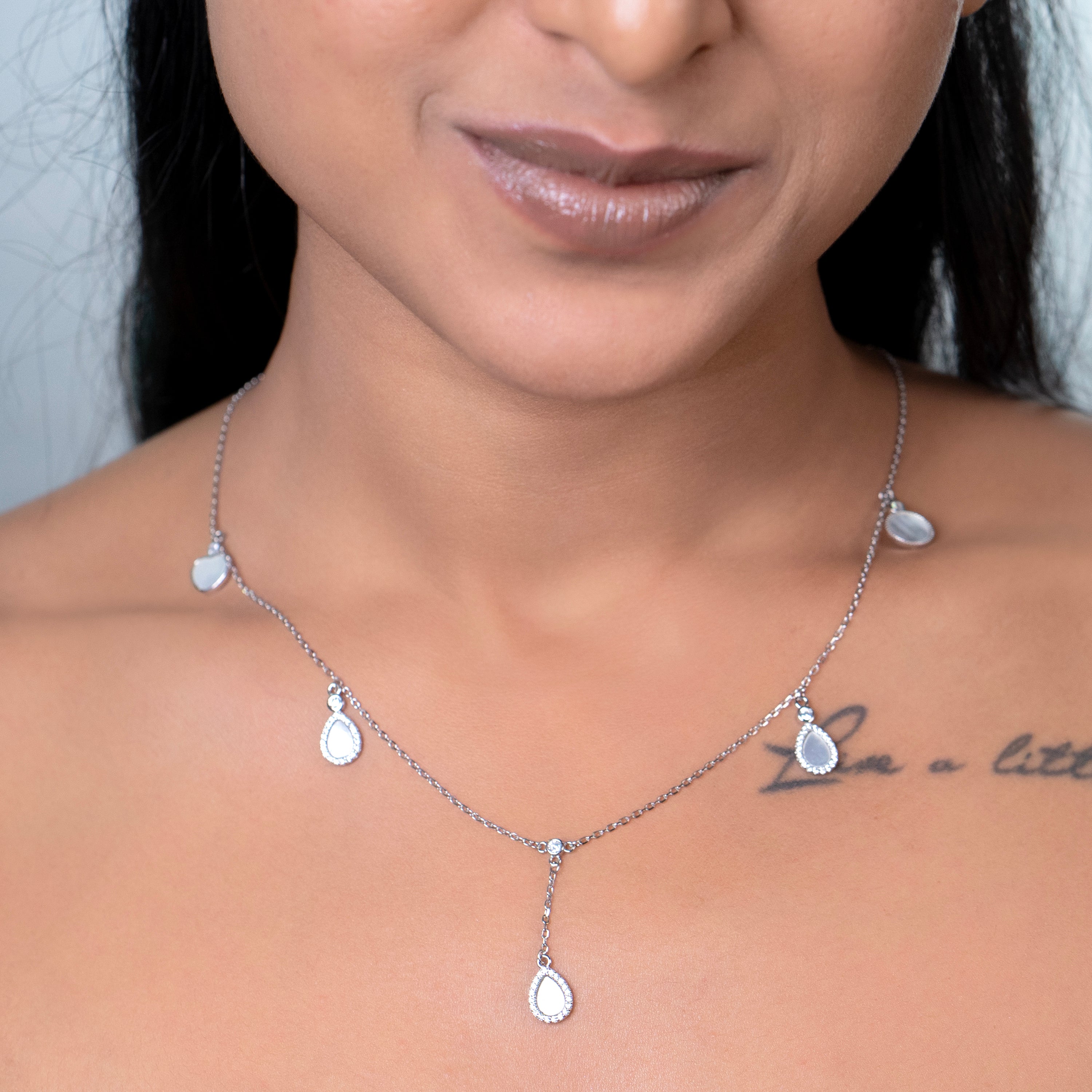 Talisman Drop Charm Necklace