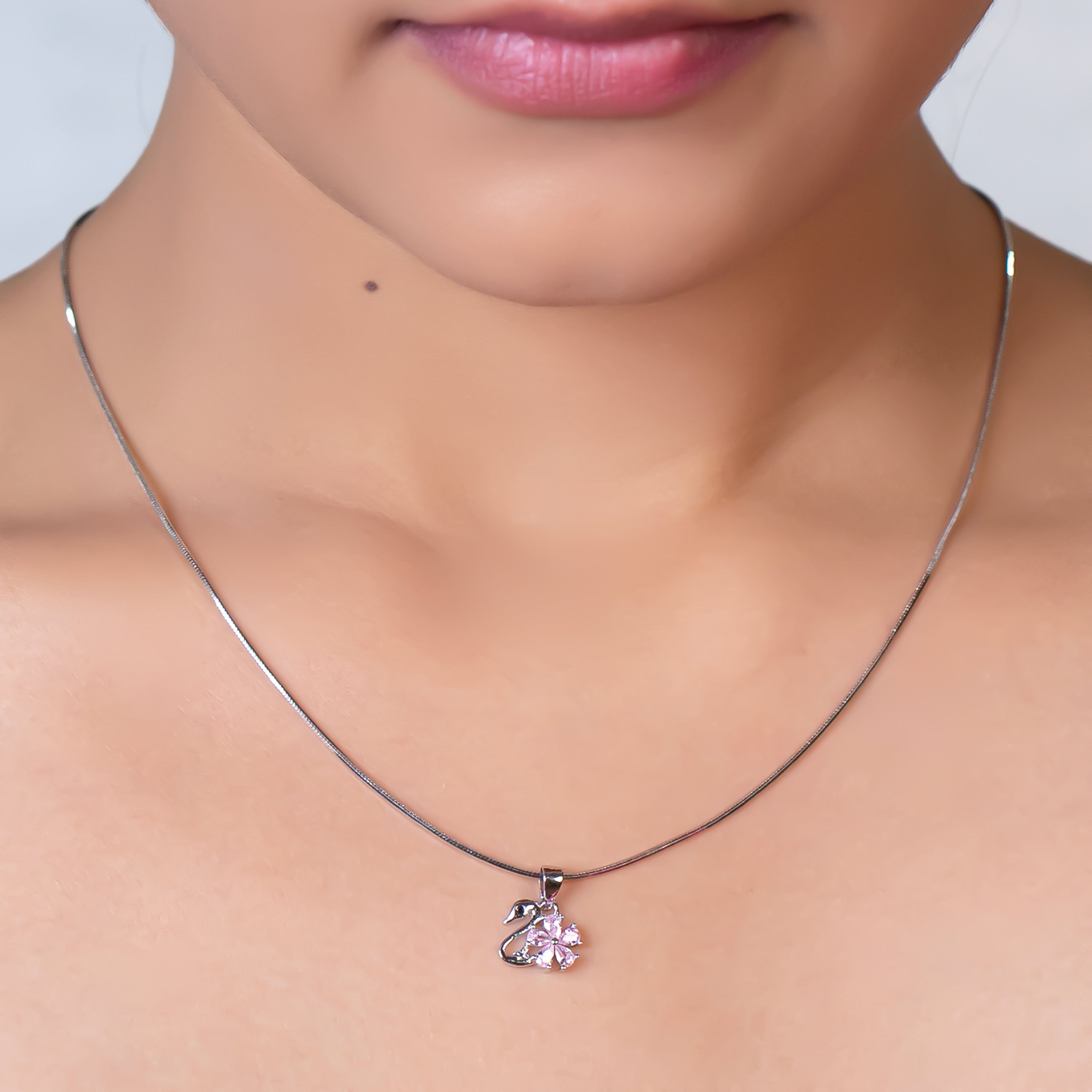 Swan Lake Blossom Necklace