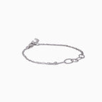 Oval Link Duo Chain Bracelet