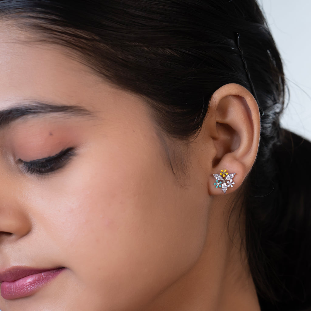 Meadow Marquise Studs