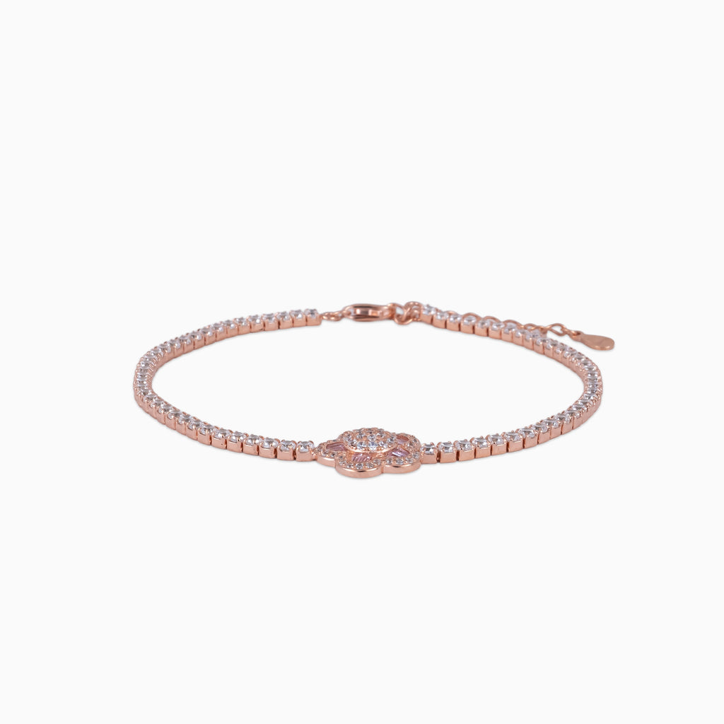 Petite Bloom Tennis Bracelet
