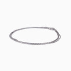 Sleek Weave Chain Bracelet