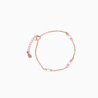 Petite Pearl Bead Chain Bracelet