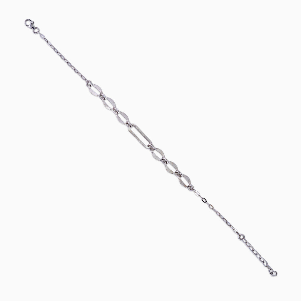 Petite Pearl Bead Chain Bracelet