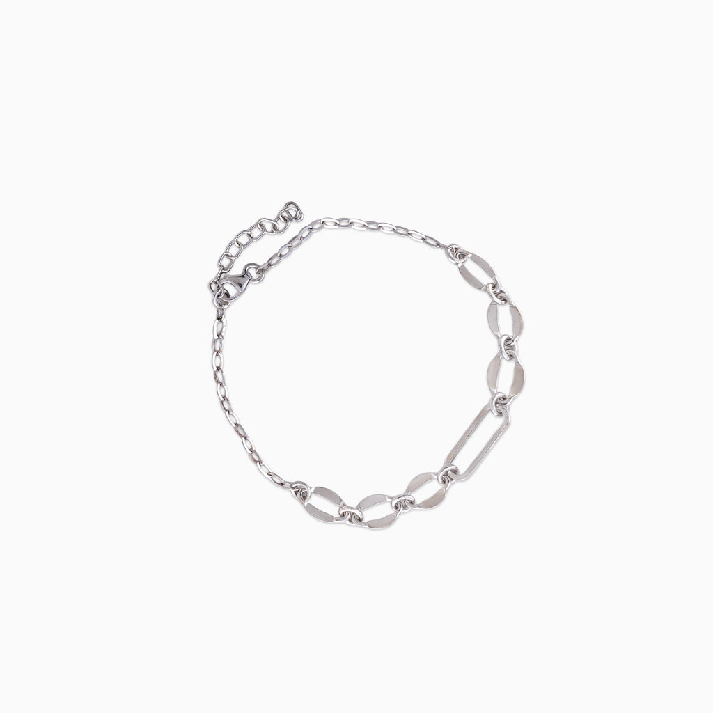 Petite Pearl Bead Chain Bracelet