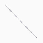 Pavé Infinity Station Bracelet