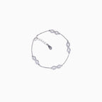 Pavé Oval Orbit Bracelet