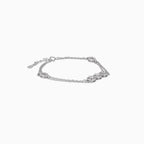 Lattice Gleam Link Bracelet