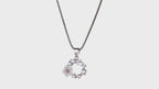 Dove Garden Wreath Pendant Set