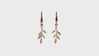Rose gold Meadow Leaf Drops