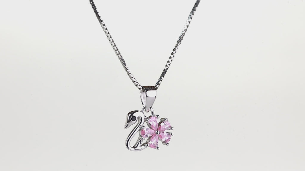 Swan Lake Blossom Necklace