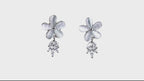 Ivory Petal Cascade Drops