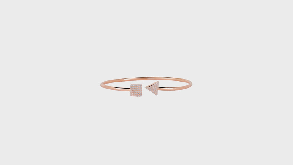 Geo Duo Bangle