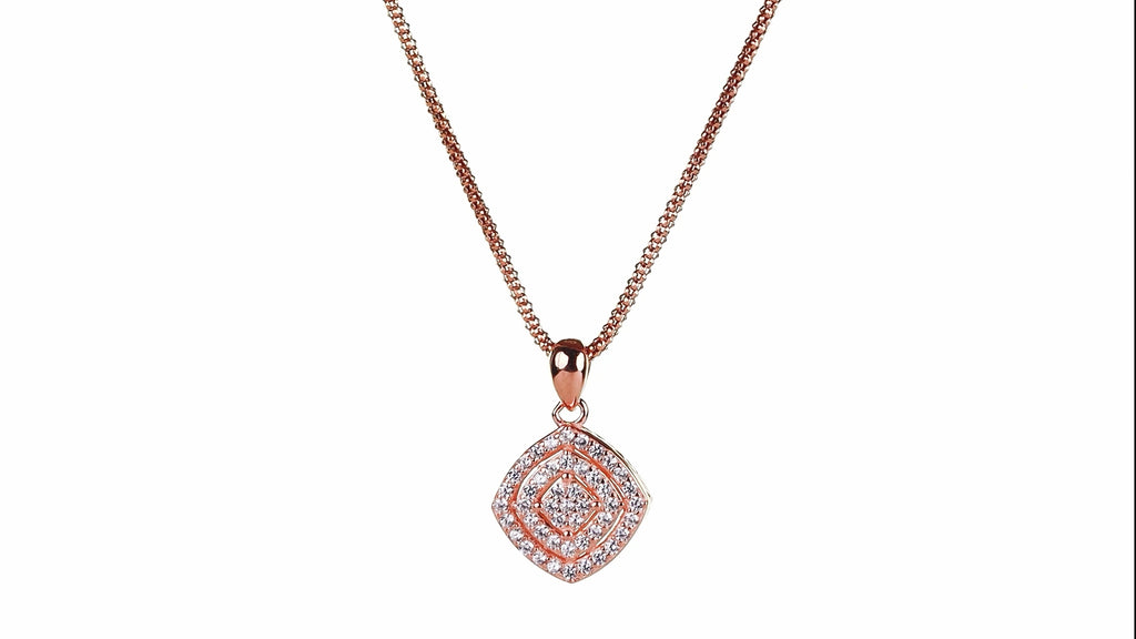 Constellation Pavé Cushion Necklace