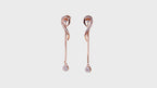 Swirl Chain Pavé Drops