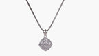 Constellation Pavé Cushion Pendant Set