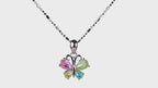 Pastel Papillon Necklace